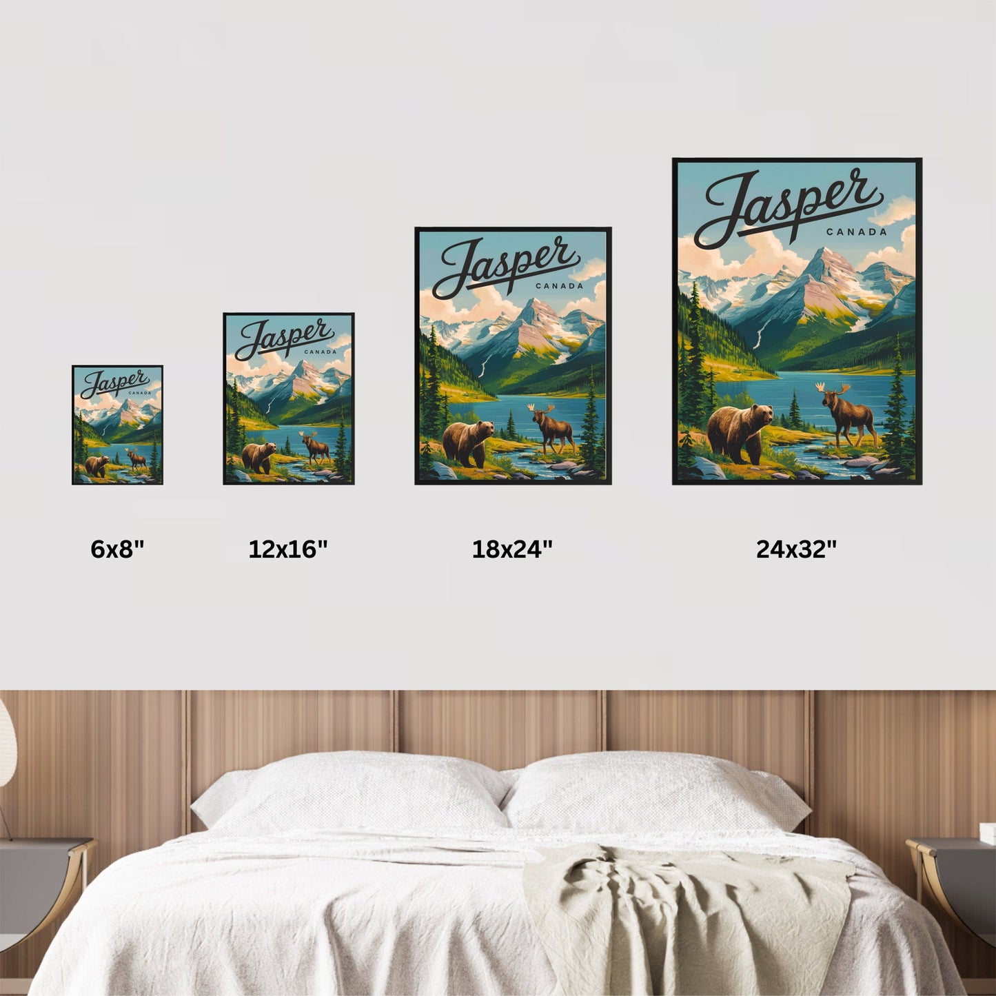 Jasper Vintage Travel Poster