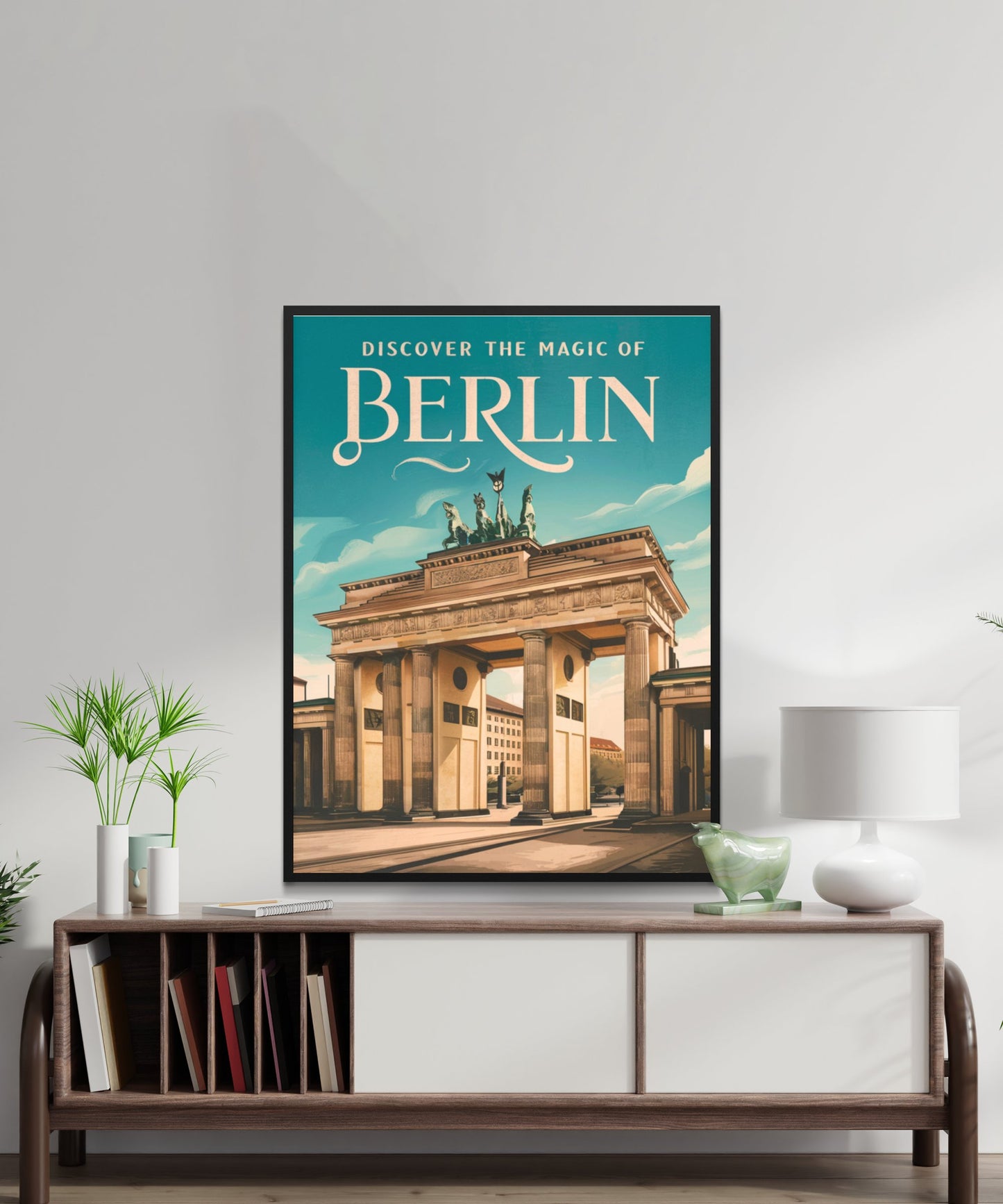 Berlin Vintage Travel Poster - Historic City