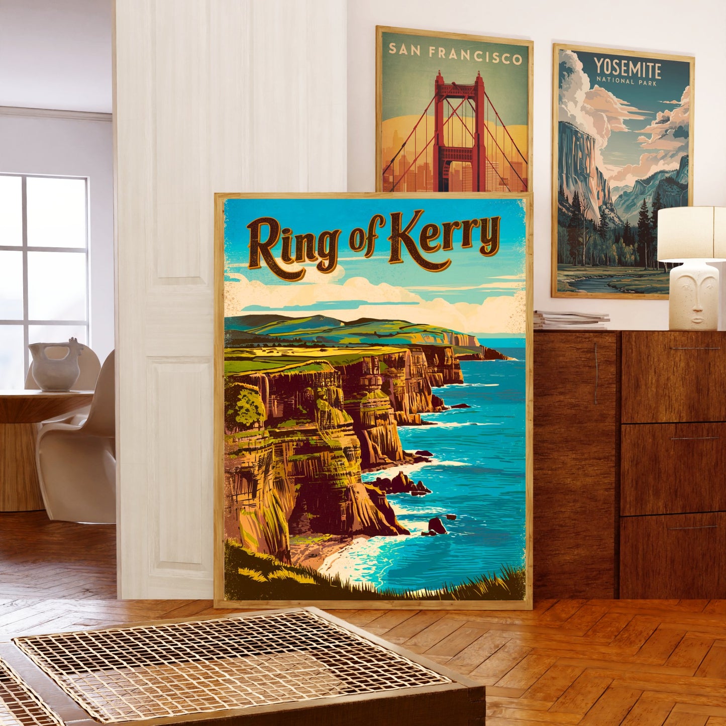 Ring of Kerry Vintage Travel Poster