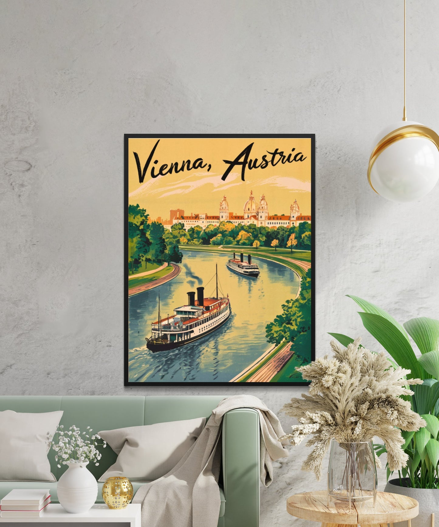 Vienna Vintage Travel Poster