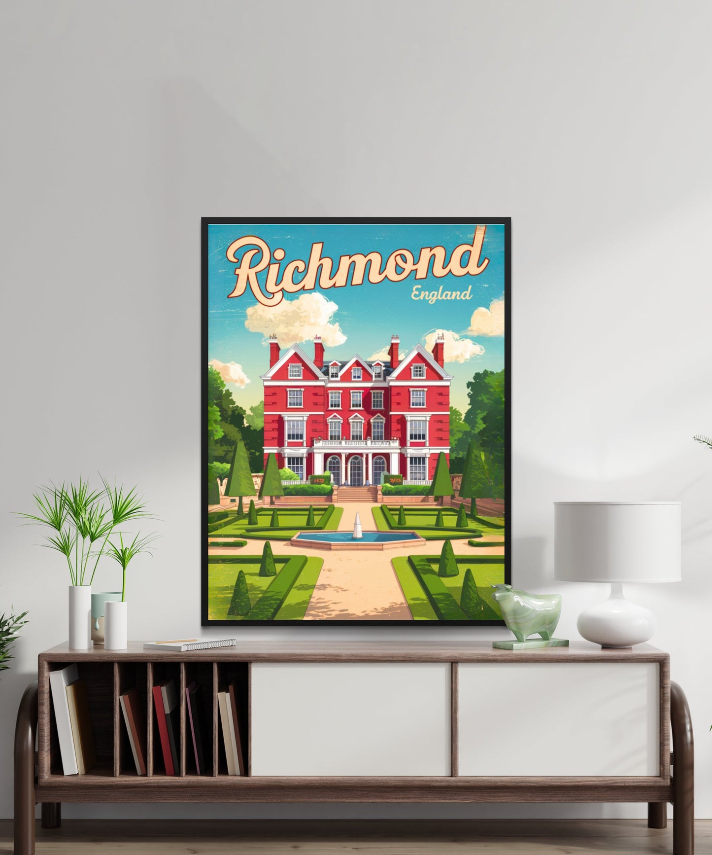 Richmond Vintage Travel Poster - Colonial Heritage