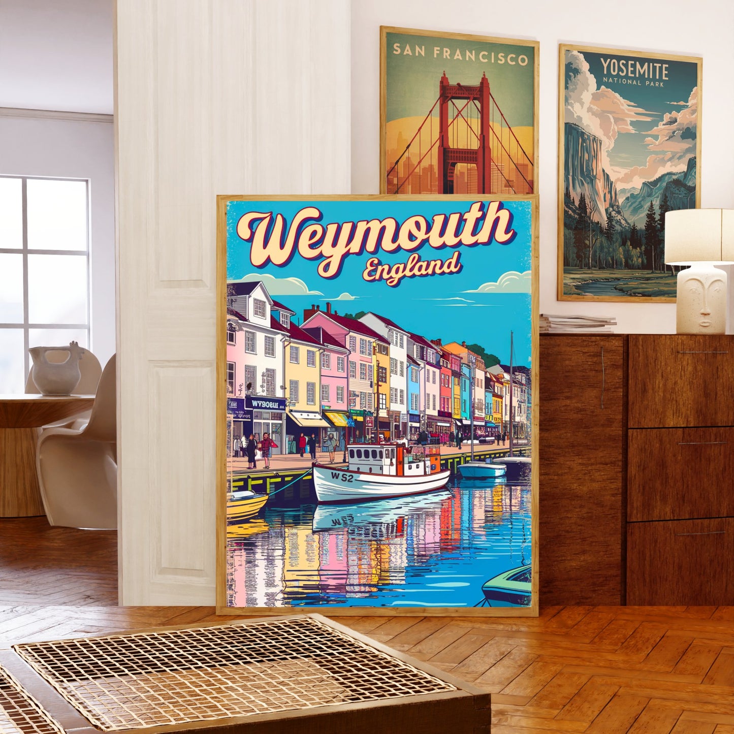 Weymouth  Vintage Travel Poster