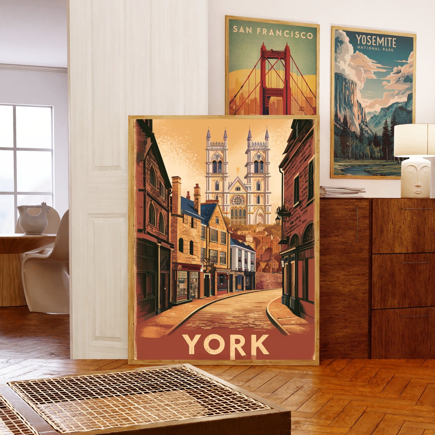 York Vintage Travel Poster