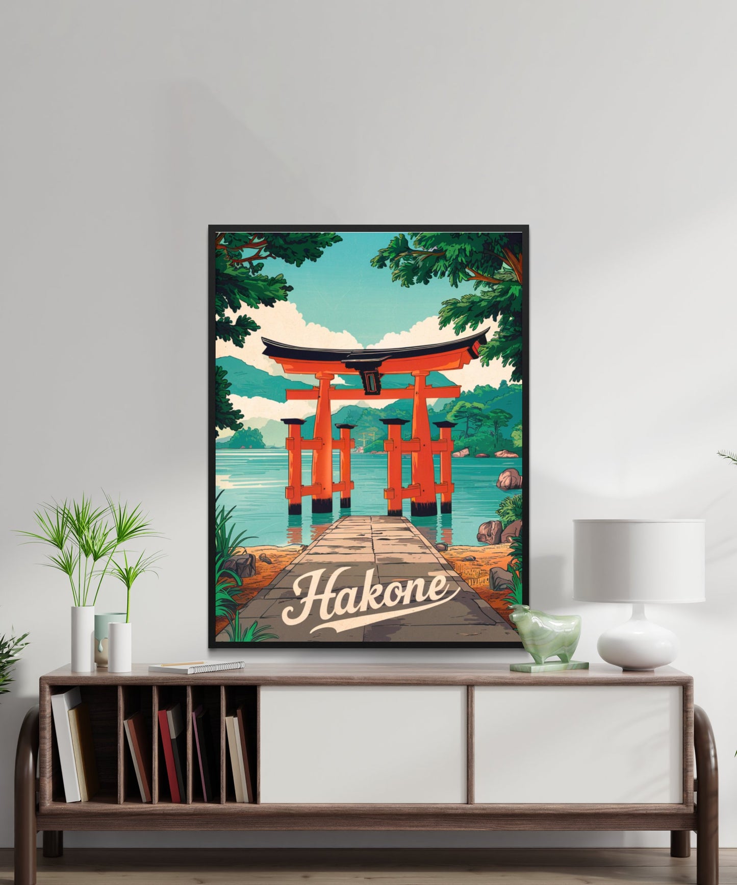 Hakone Vintage Travel Poster - Cultural Traditions