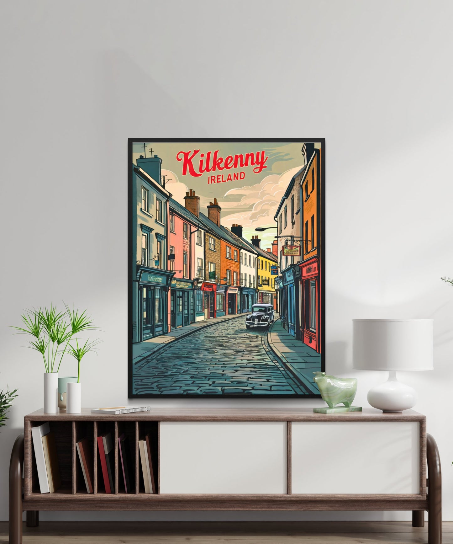 Kilkenny Vintage Travel Poster