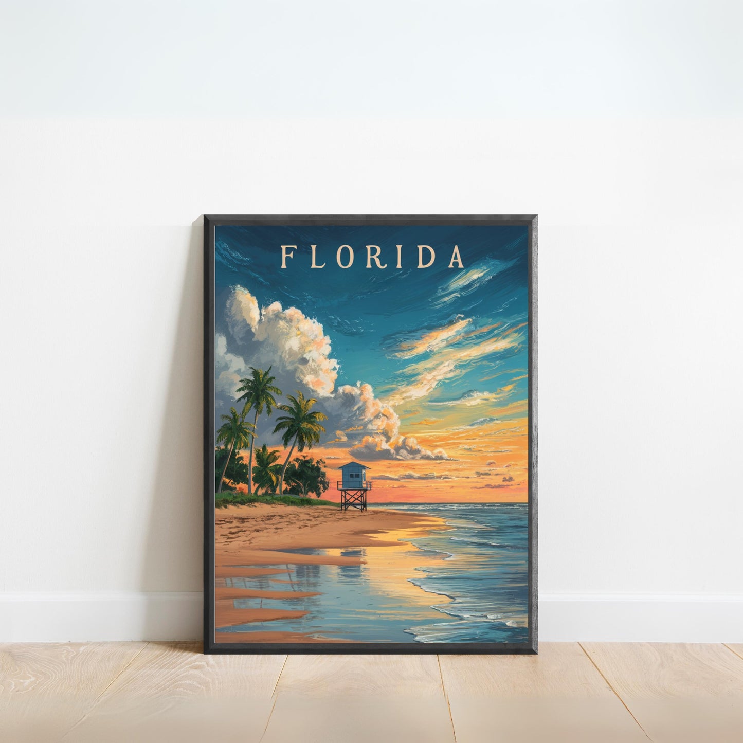 Florida Vintage Travel Poster - Dreamscapes