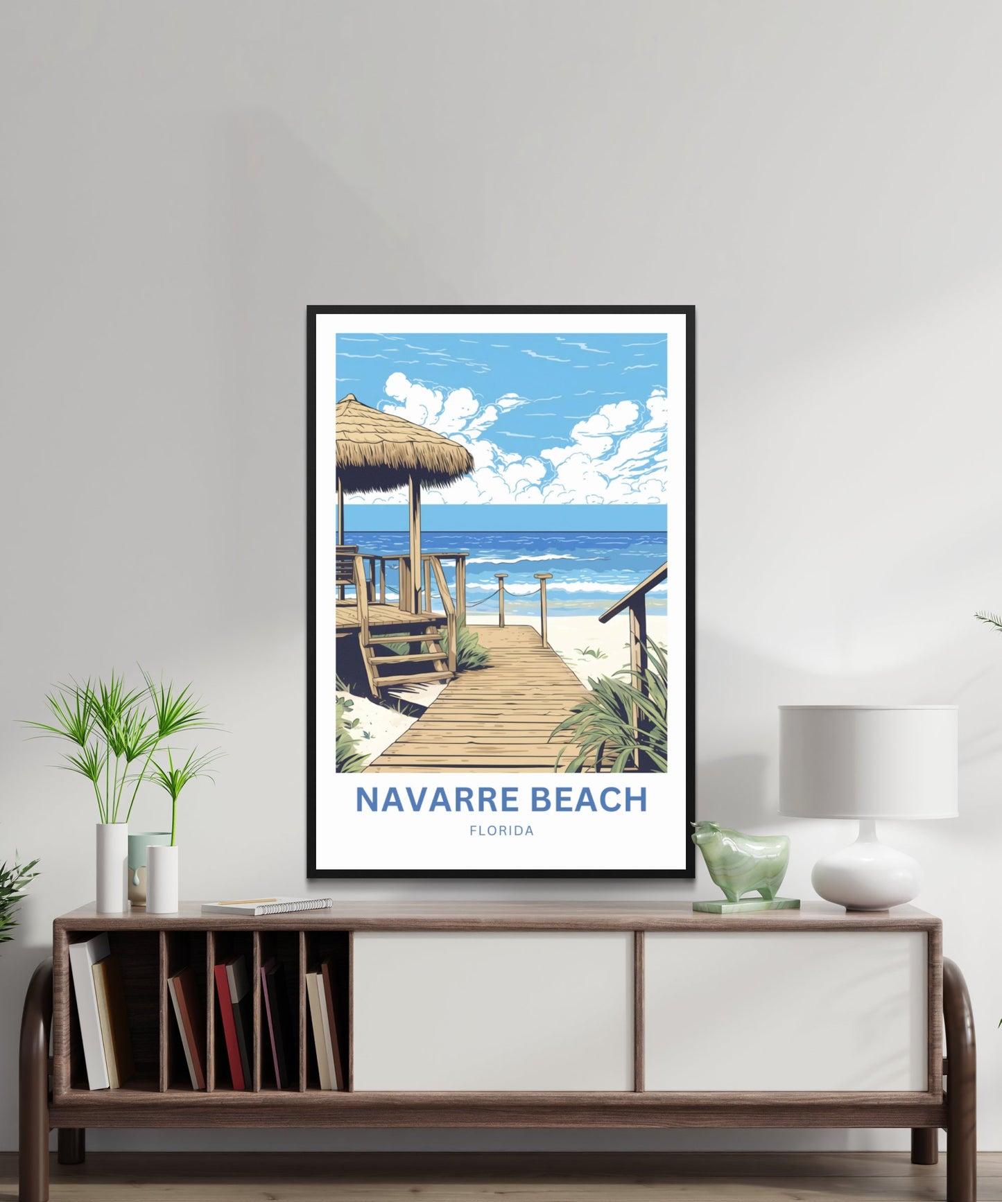 Navarre Beach Travel Poster