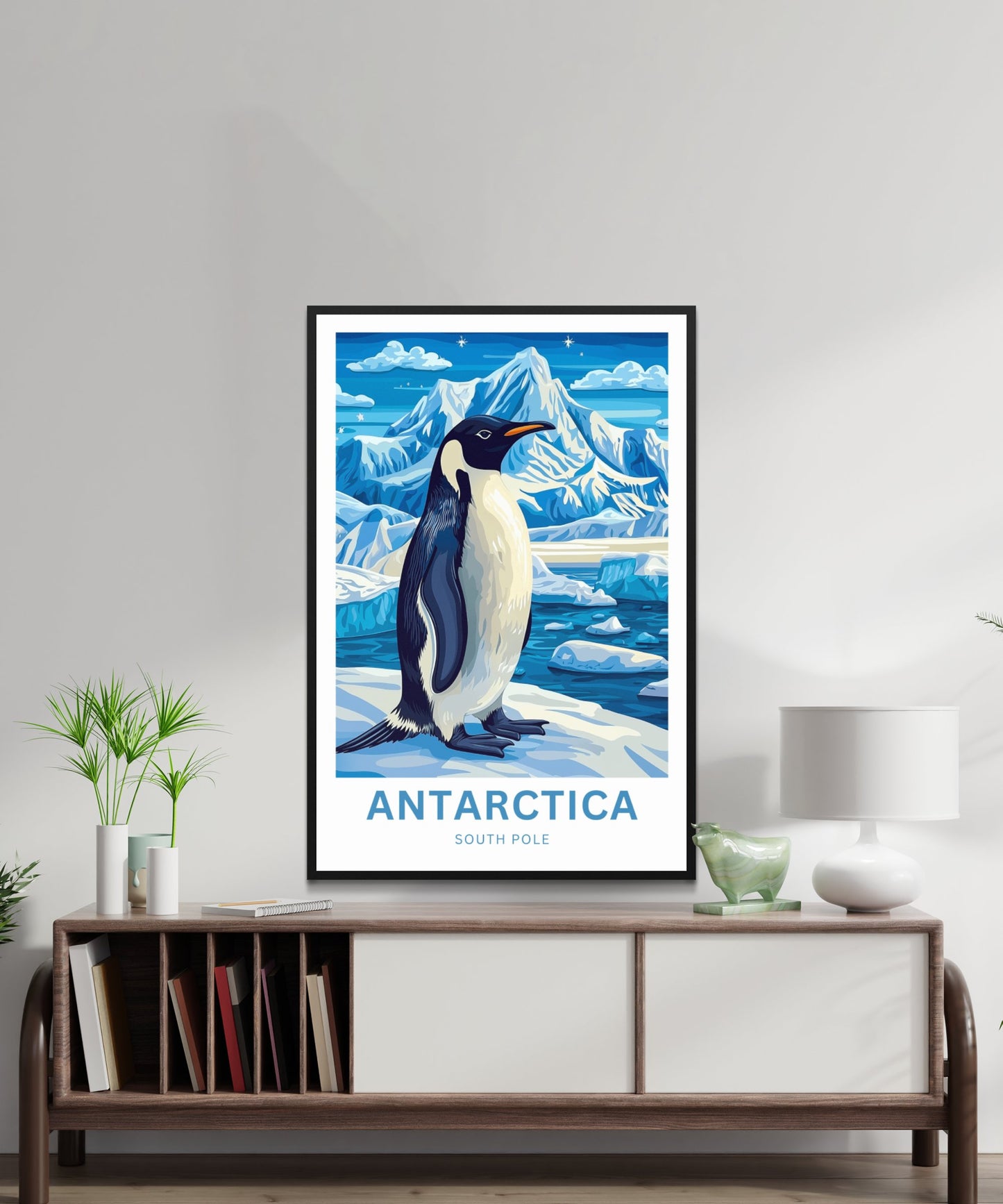 Antarctica Travel Poster