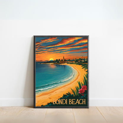 Bondi Vintage Travel Poster