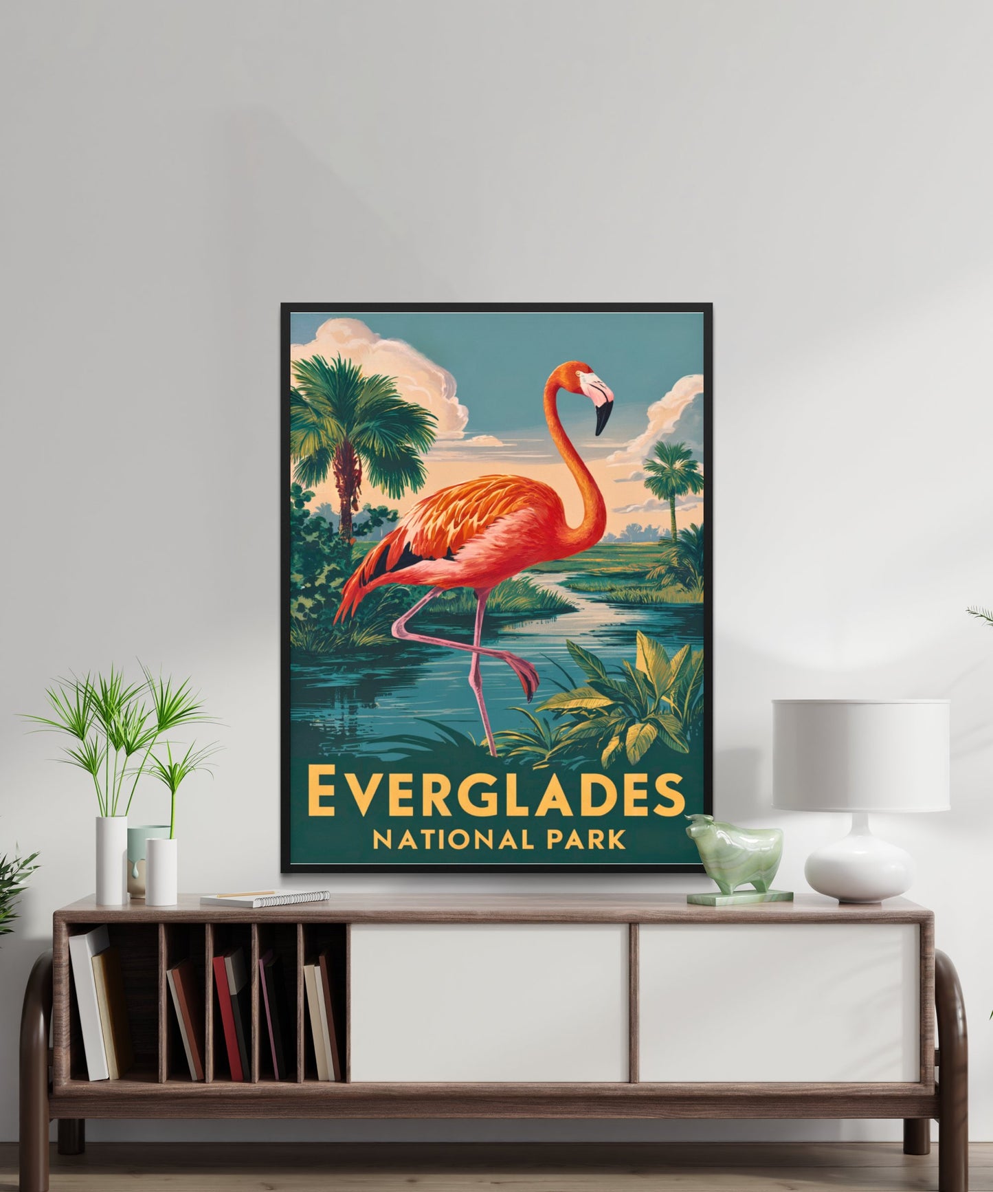 Everglades Vintage Travel Poster