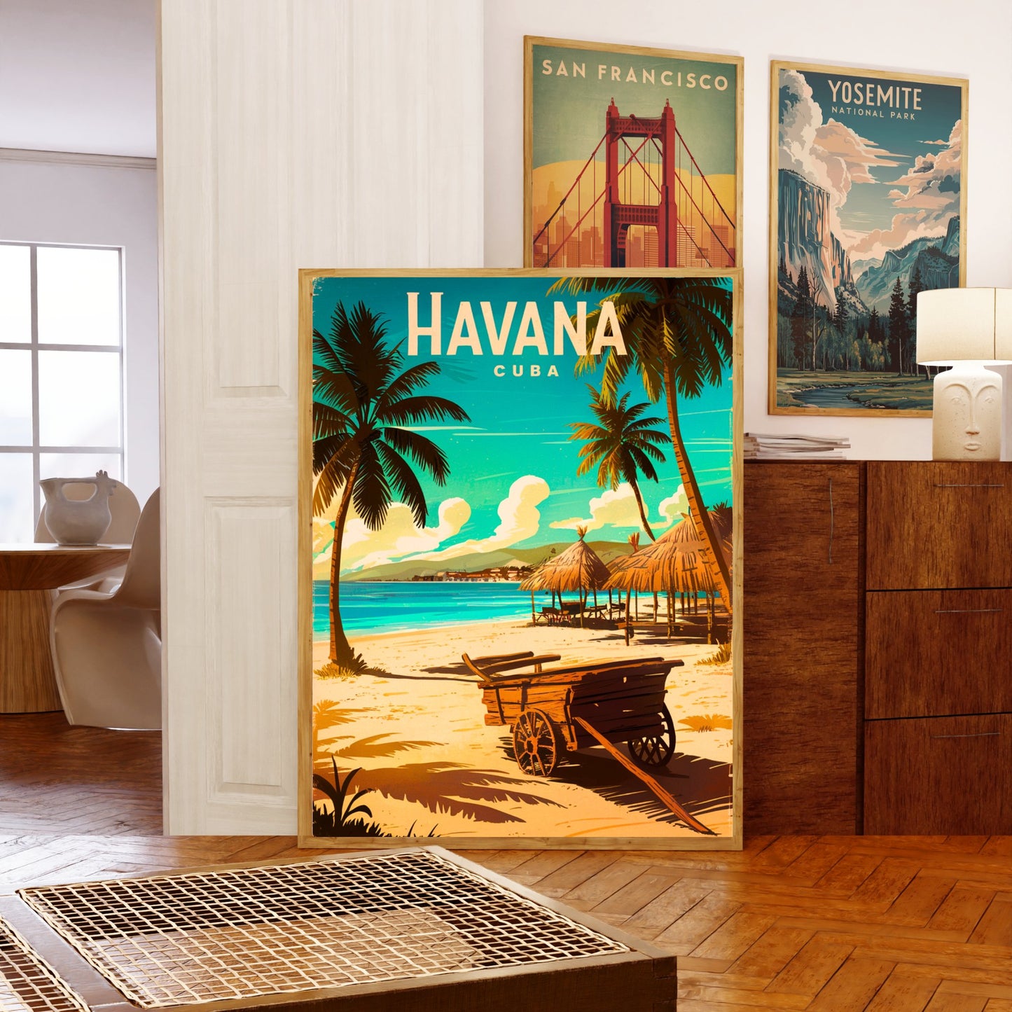 Havana Vintage Travel Poster