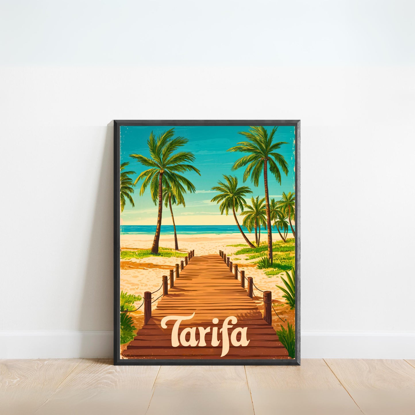 Tarifa Vintage Travel Poster