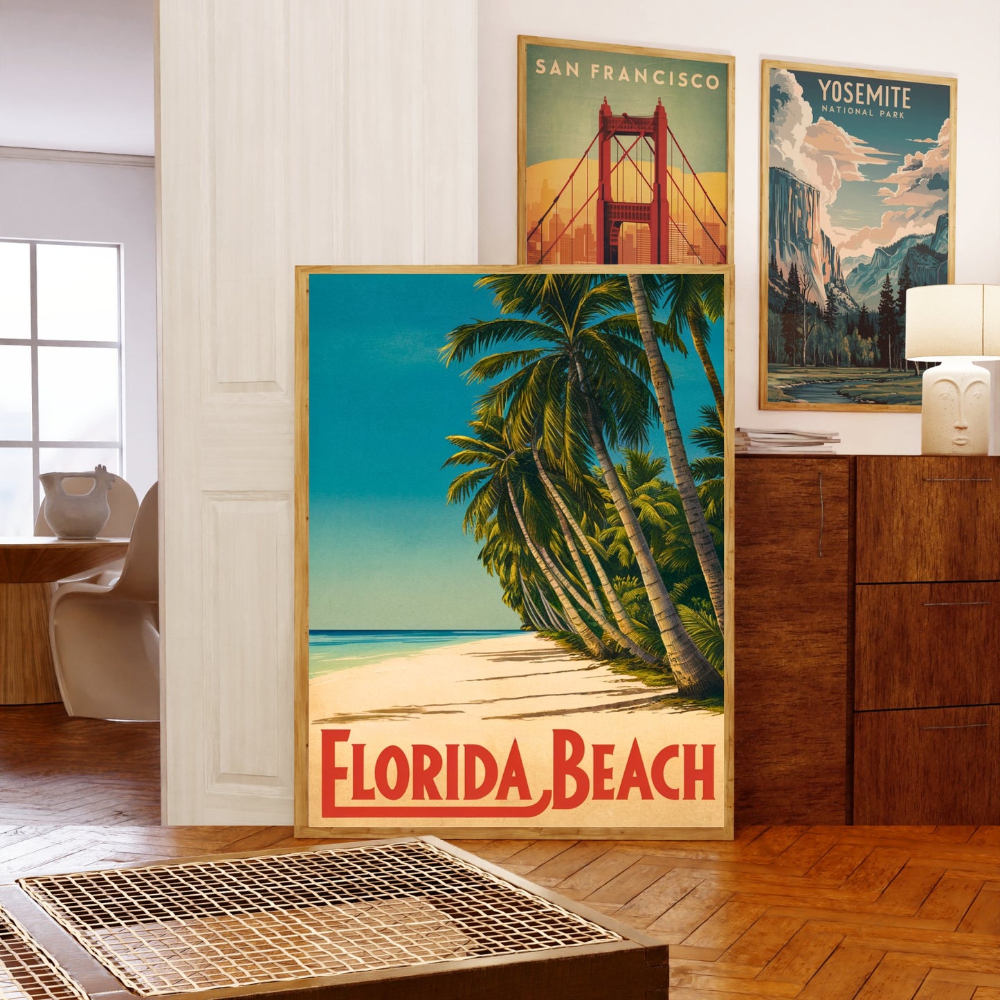 Florida Vintage Travel Poster - Nostalgic Charm