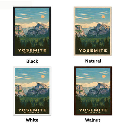 Yosemite Vintage Travel Poster - Majestic Wilderness