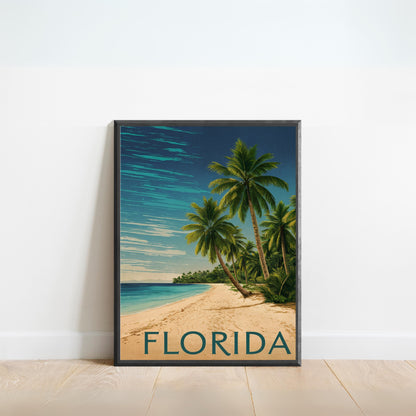 Florida Vintage Travel Poster