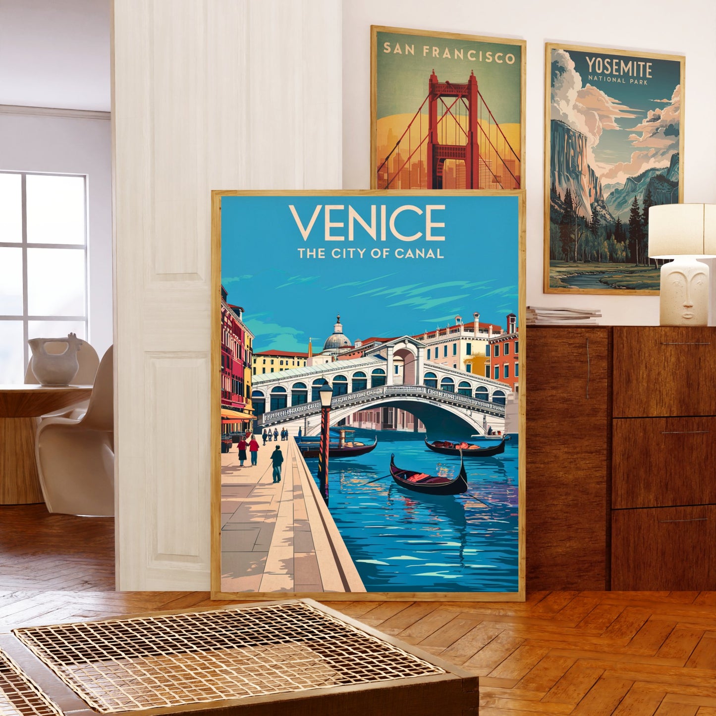 Venice Vintage Travel Poster