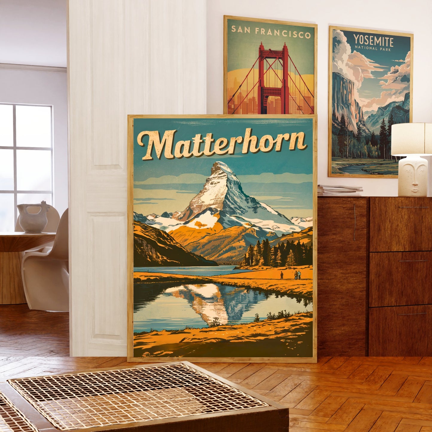 Matterhorn Vintage Travel Poster - Timeless Beauty