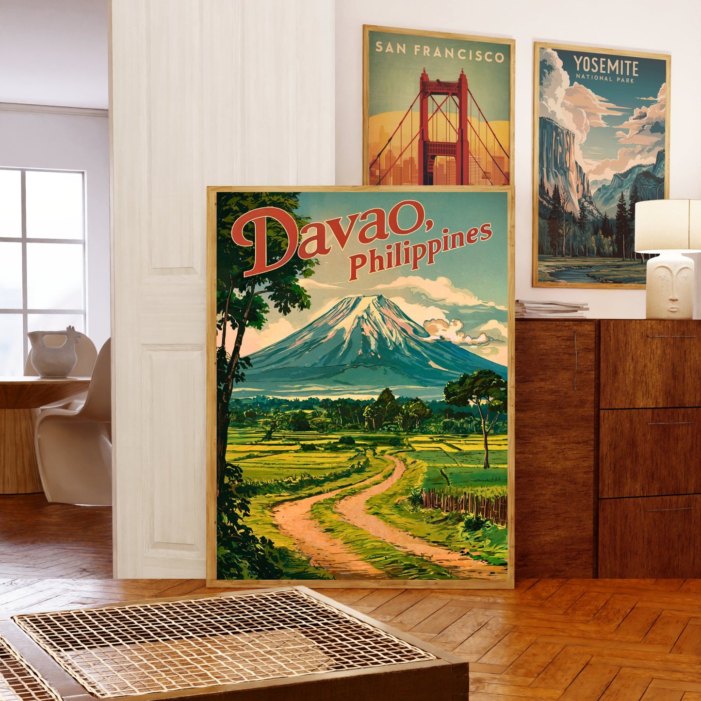 Davao Vintage Travel Poster - Province in the Philippines