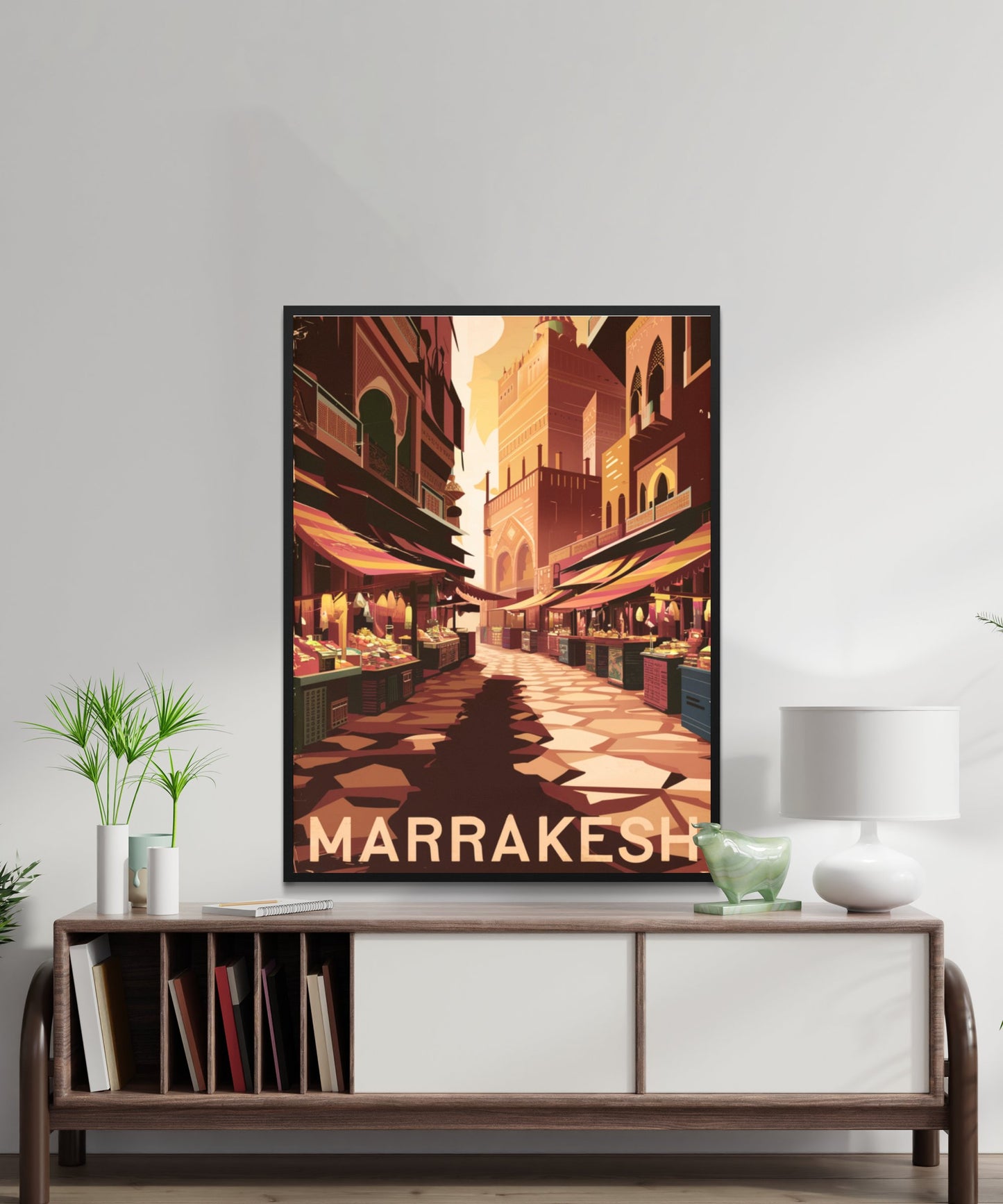 Marrakesh Vintage Travel Poster (Copy)