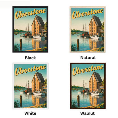 Ulverstone Vintage Travel Poster - Lush Landscapes