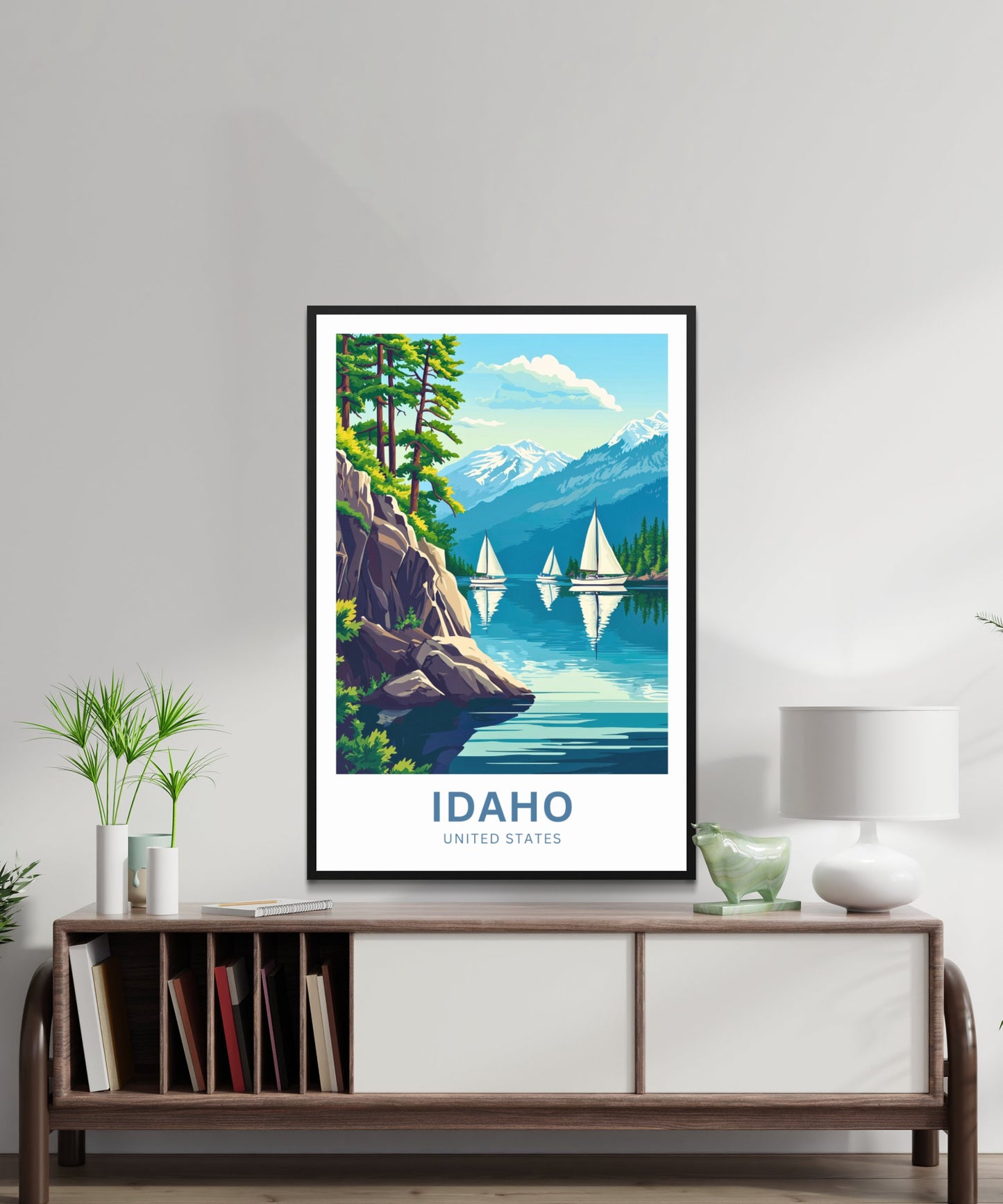 Idaho Travel Poster