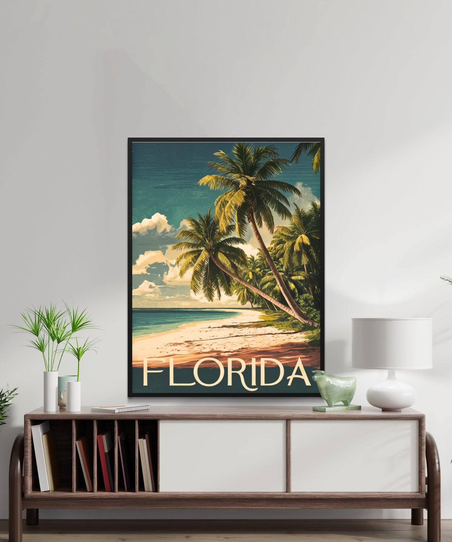 Florida Vintage Travel Poster - Timeless Charm