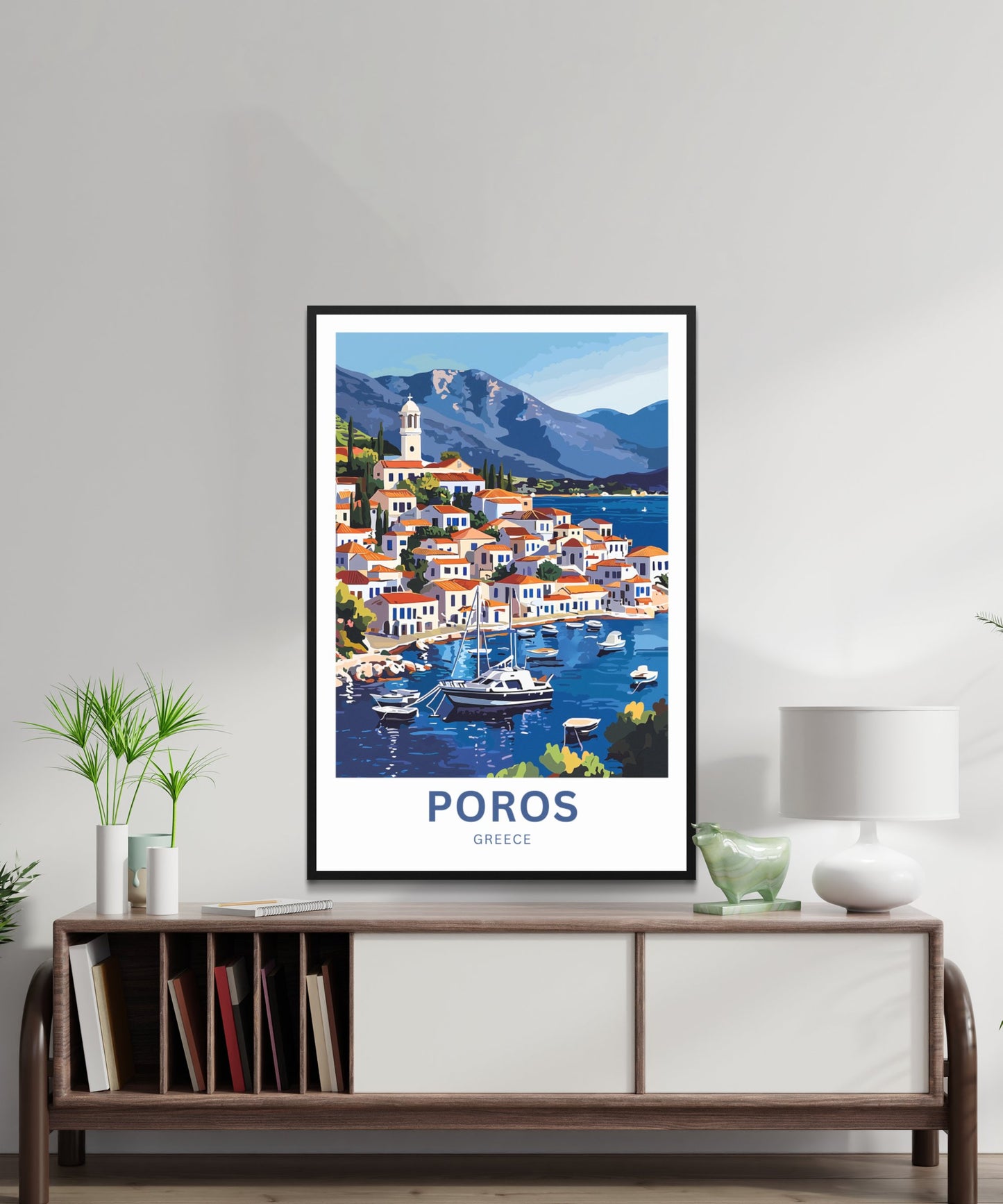 Poros Travel Print