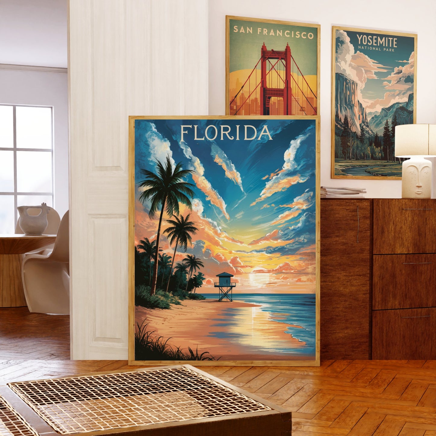 Florida Vintage Travel Poster - A Nostalgic Journey