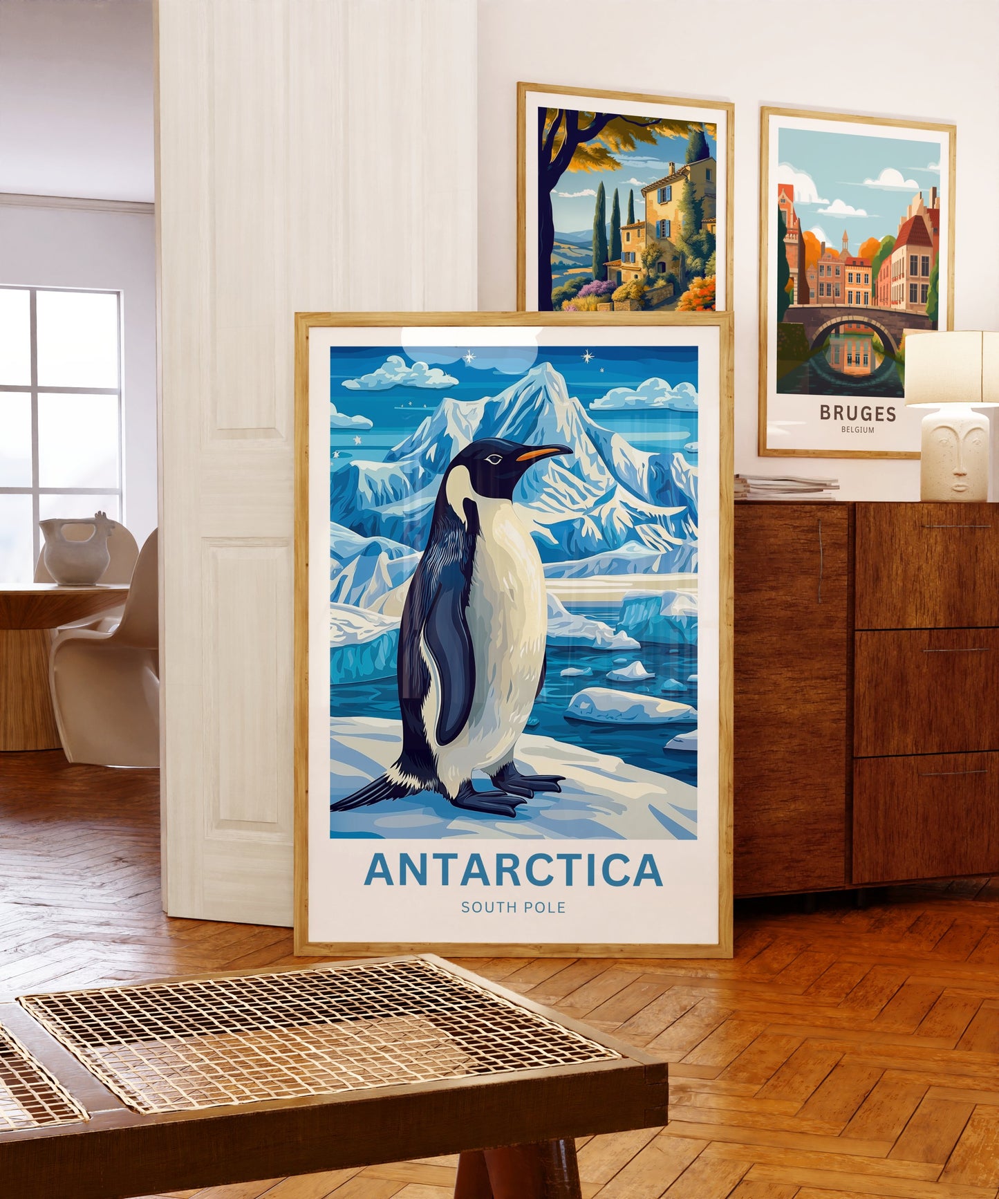 Antarctica Travel Poster