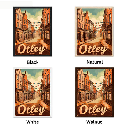 Otley Vintage Travel Poster