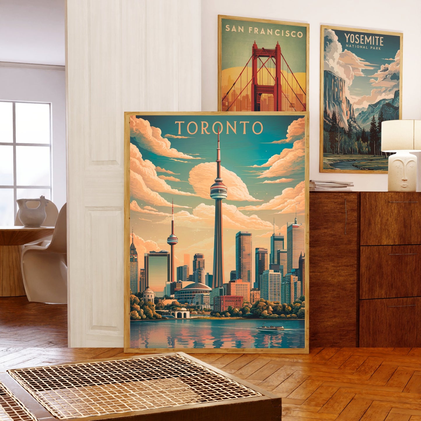 Toronto Vintage Travel Poster