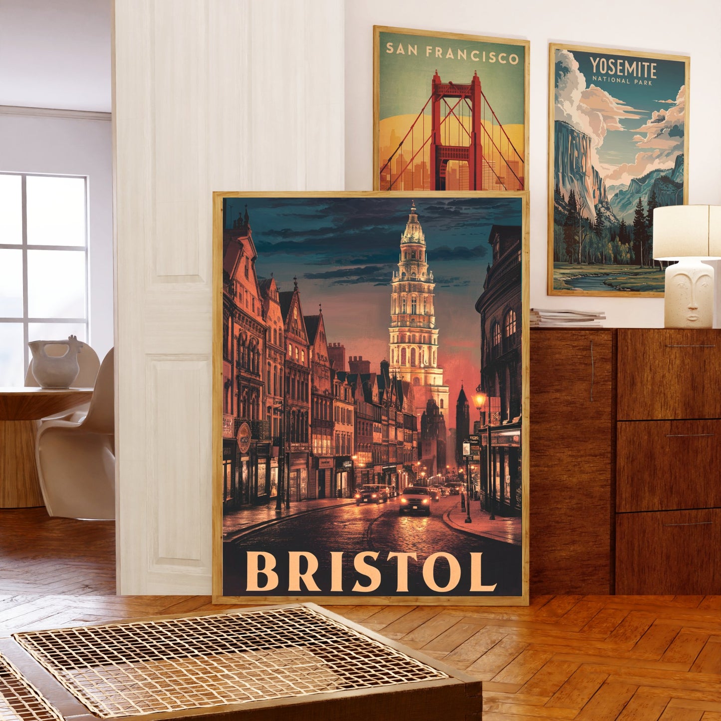 Bristol Vintage Travel Poster