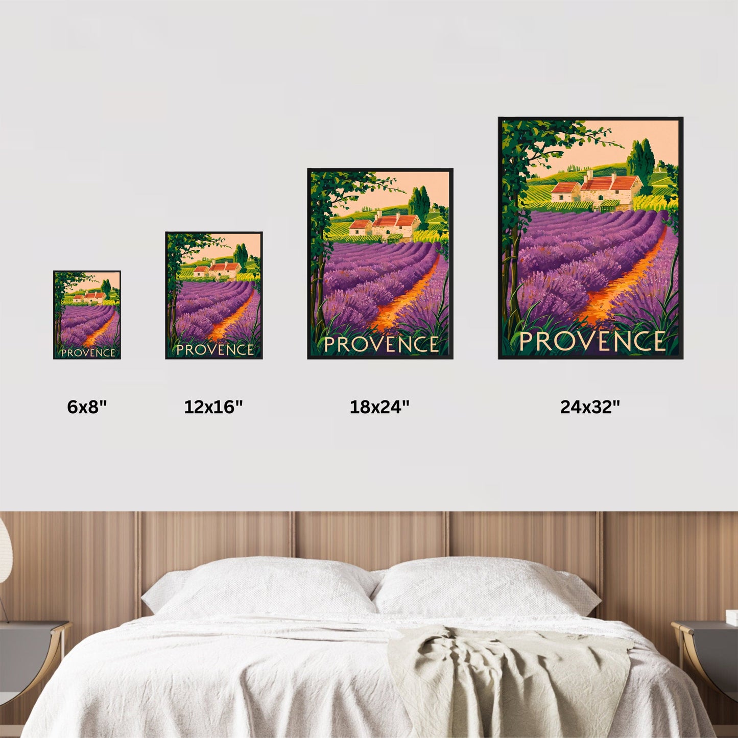 Provence Rocks Vintage Travel Poster - Timeless French Countryside