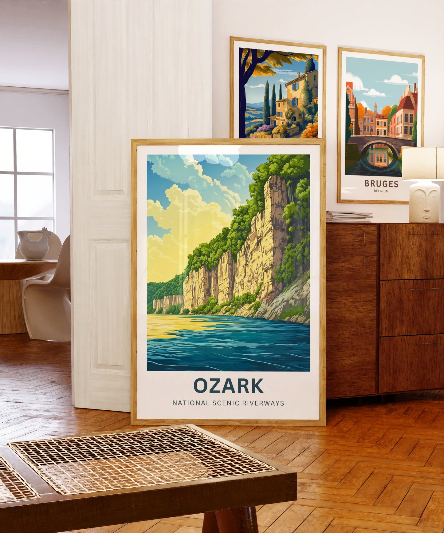 Ozark National Scenic Riverways Travel Poster