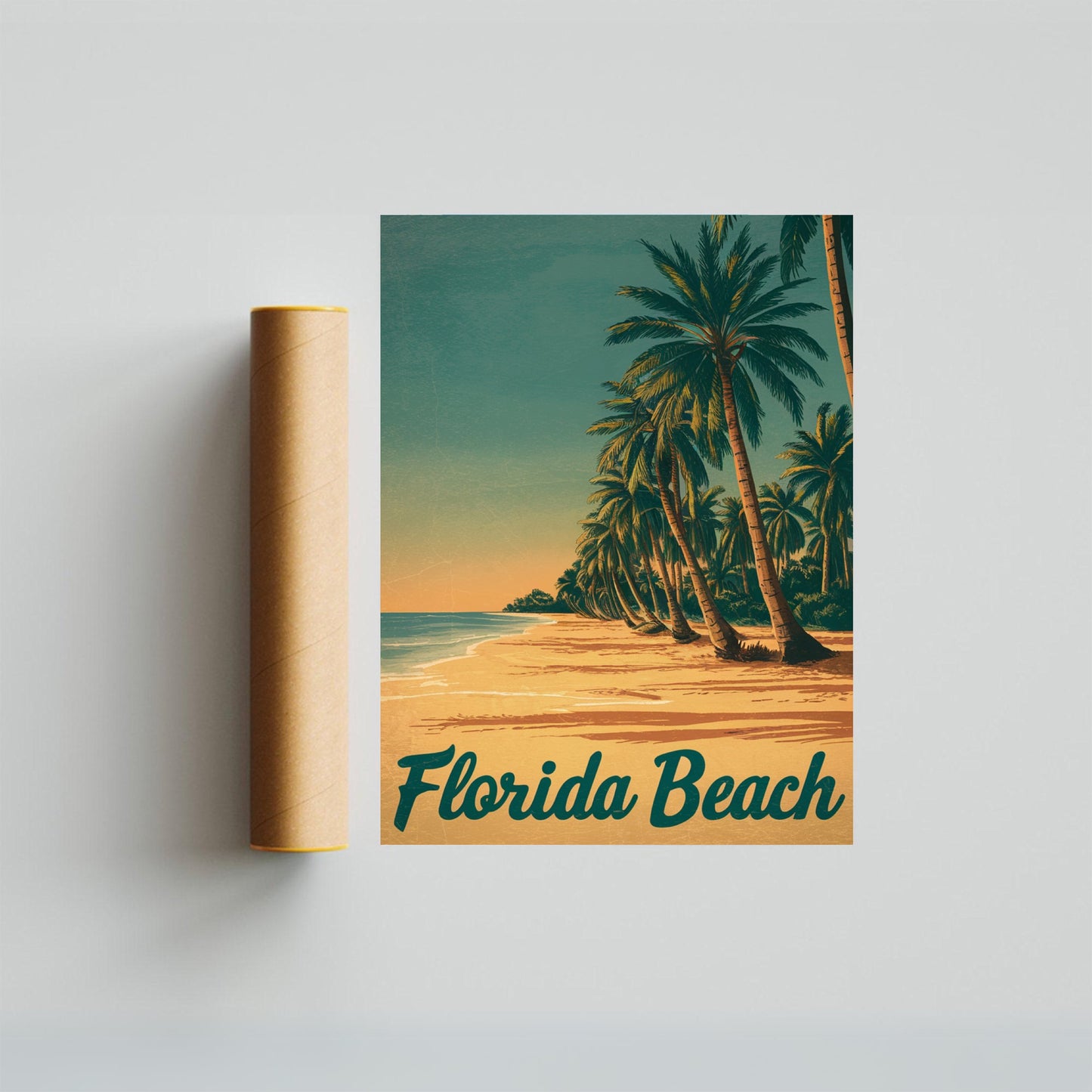 Florida Vintage Travel Poster - Vintage Florida Delights