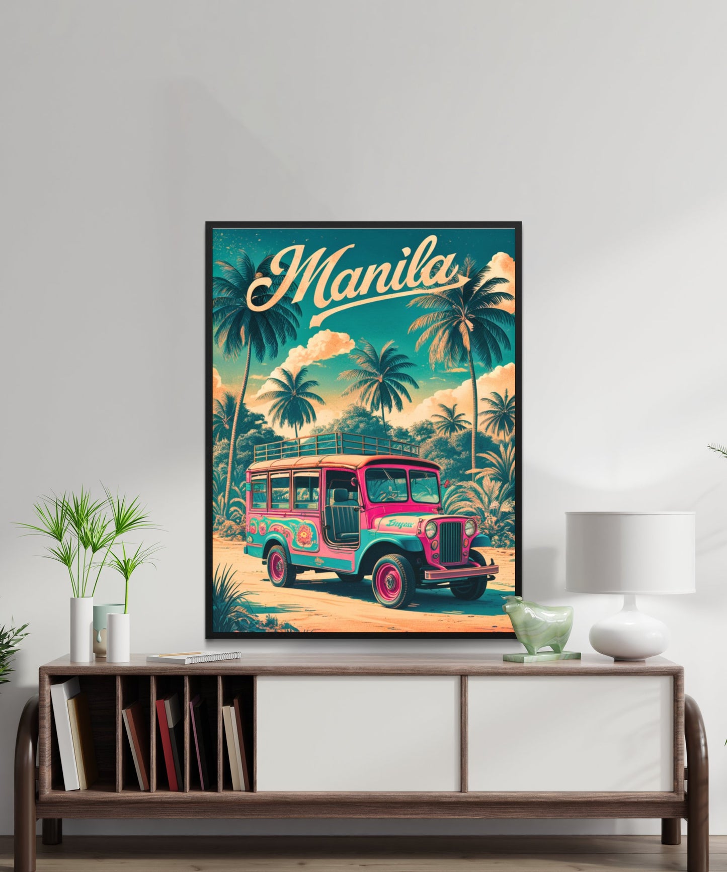 Manila Vintage Travel Poster