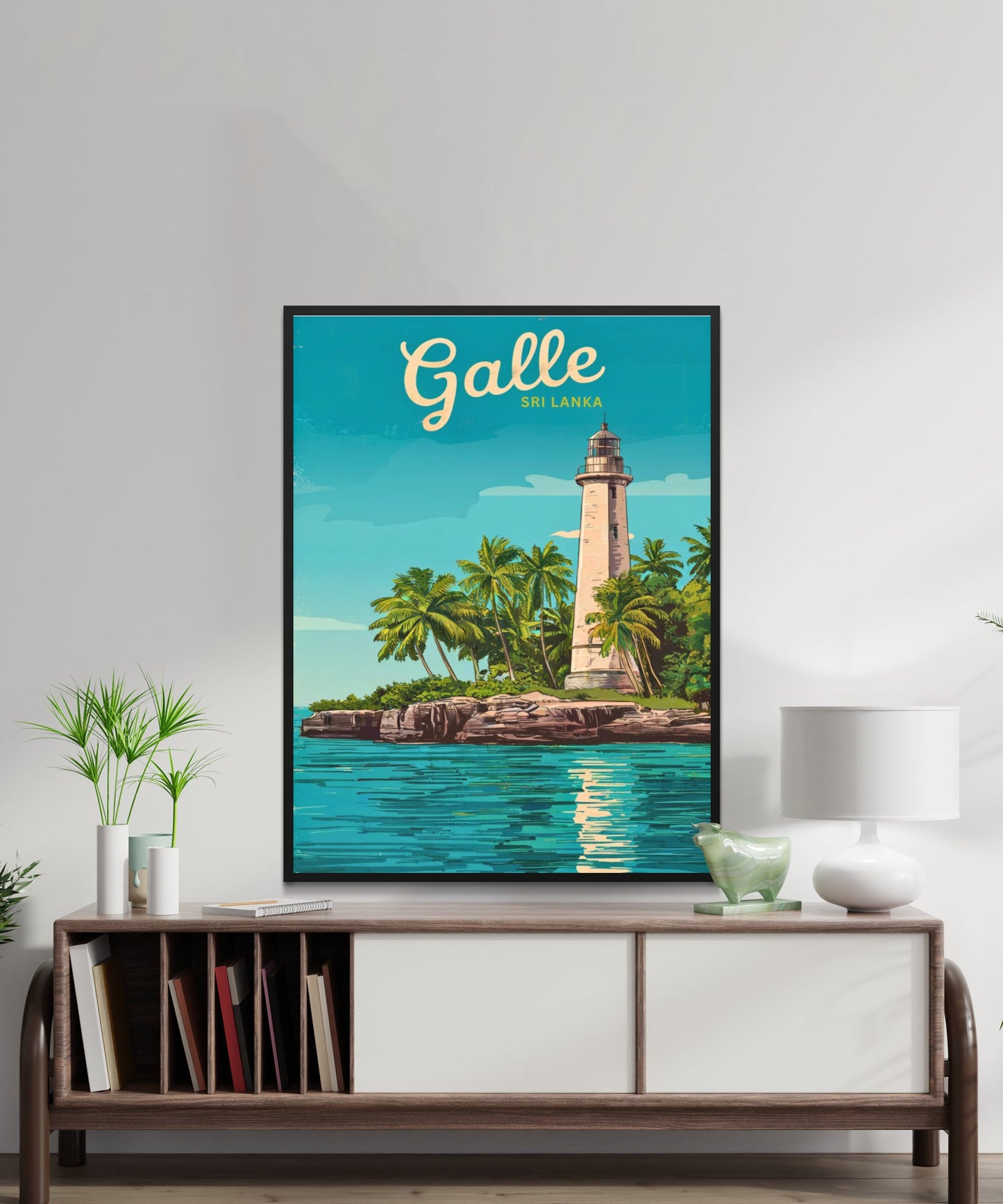 Galle Vintage Travel Poster