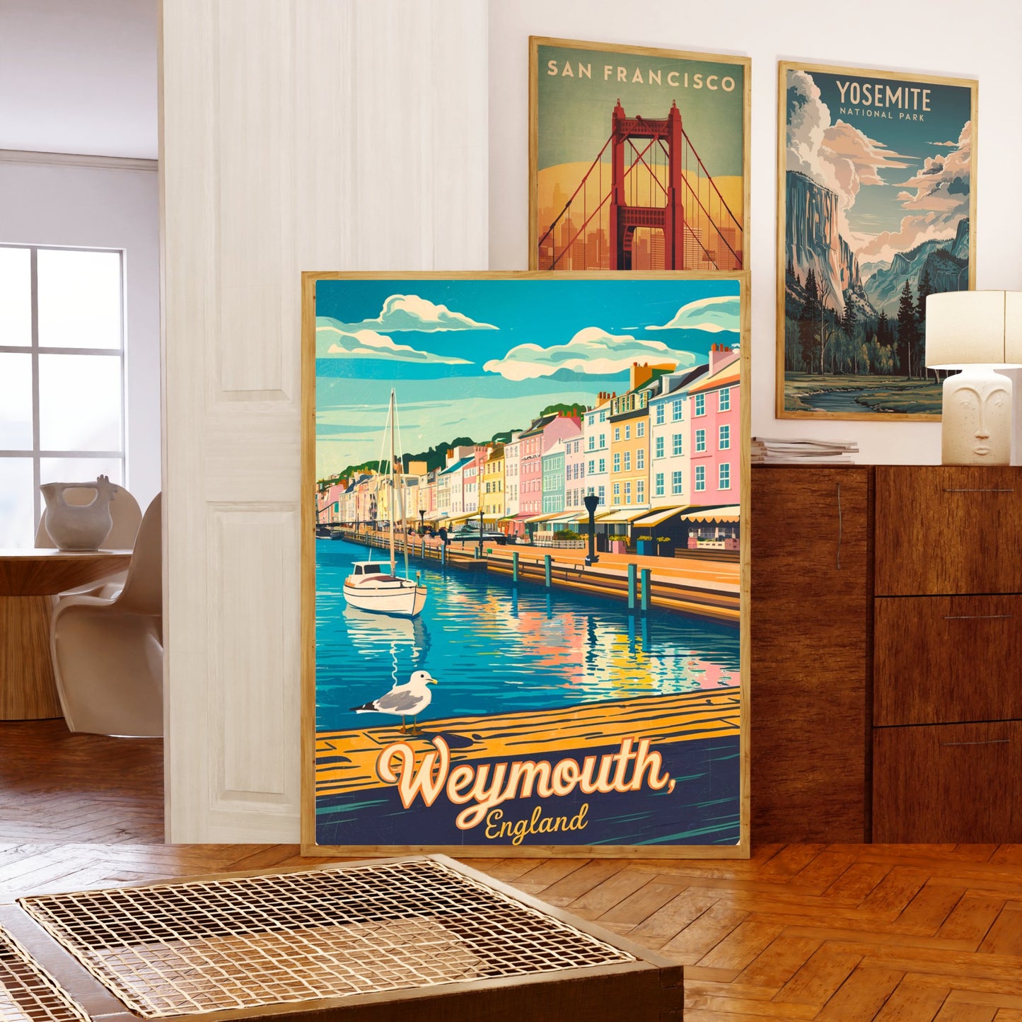 Weymouth  Vintage Travel Poster - Hidden Oasis