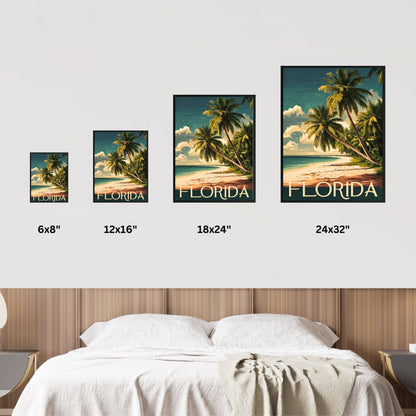 Florida Vintage Travel Poster - Timeless Charm