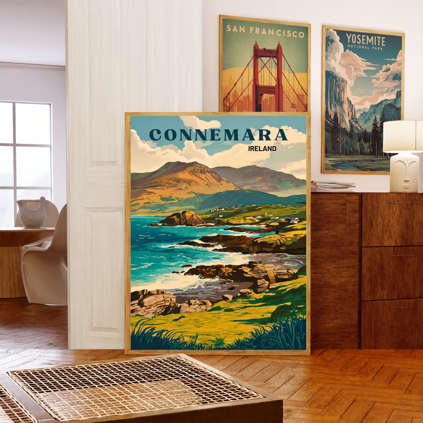 Connemara Vintage Travel Poster