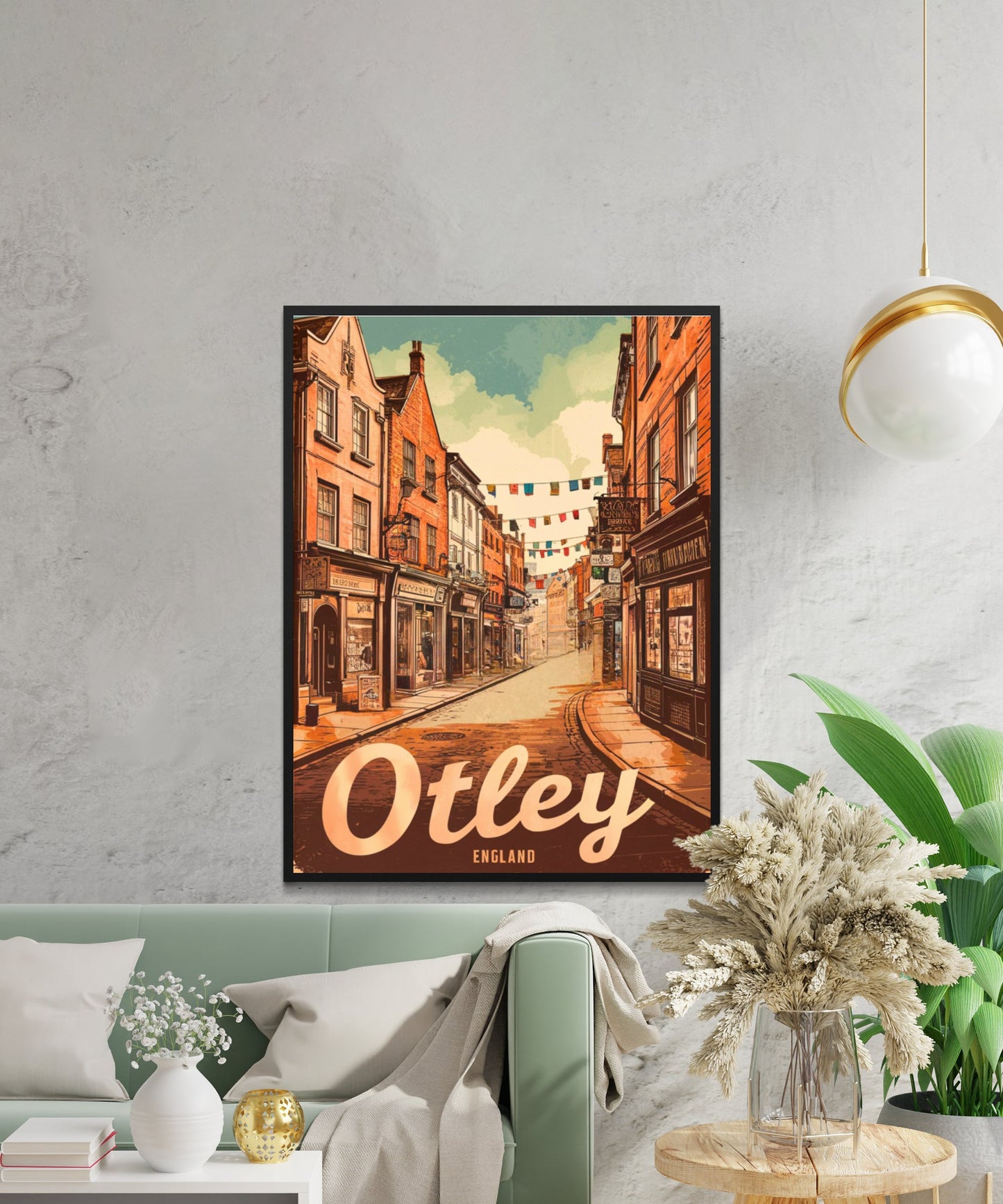 Otley Vintage Travel Poster