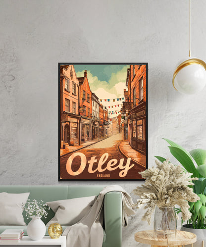 Otley Vintage Travel Poster