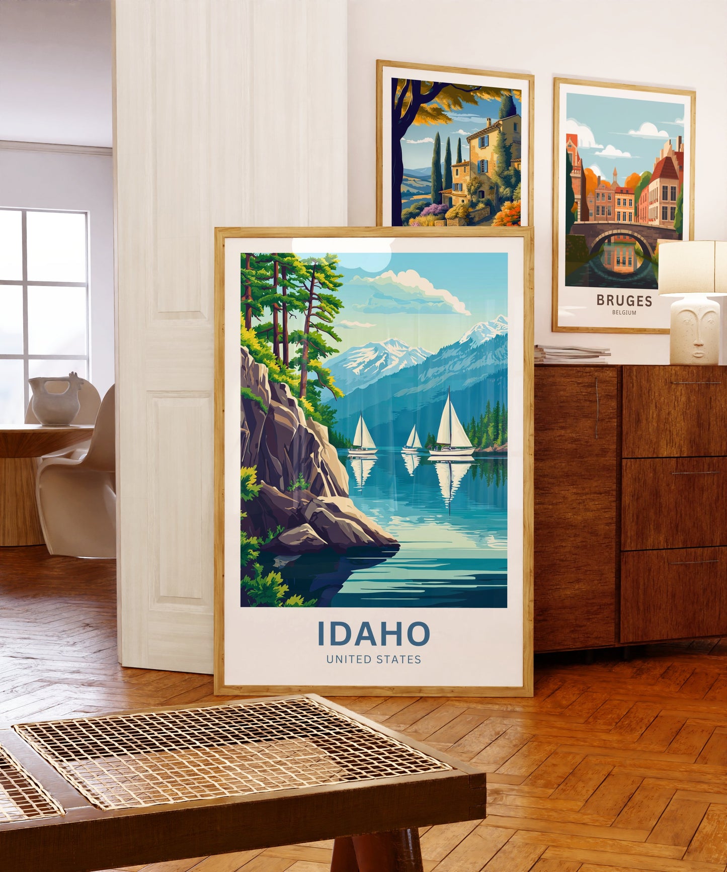 Idaho Travel Poster
