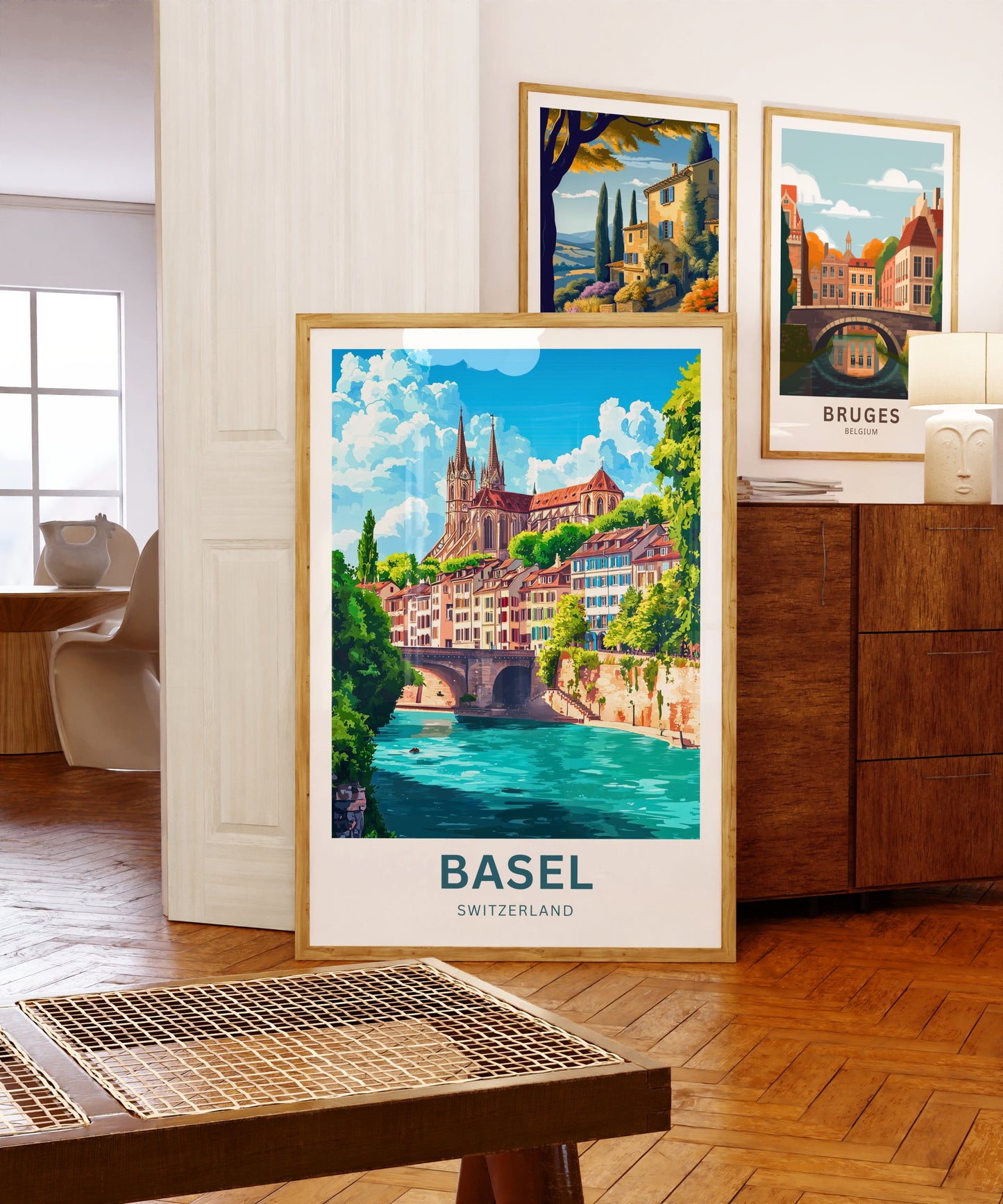Basel Travel Poster