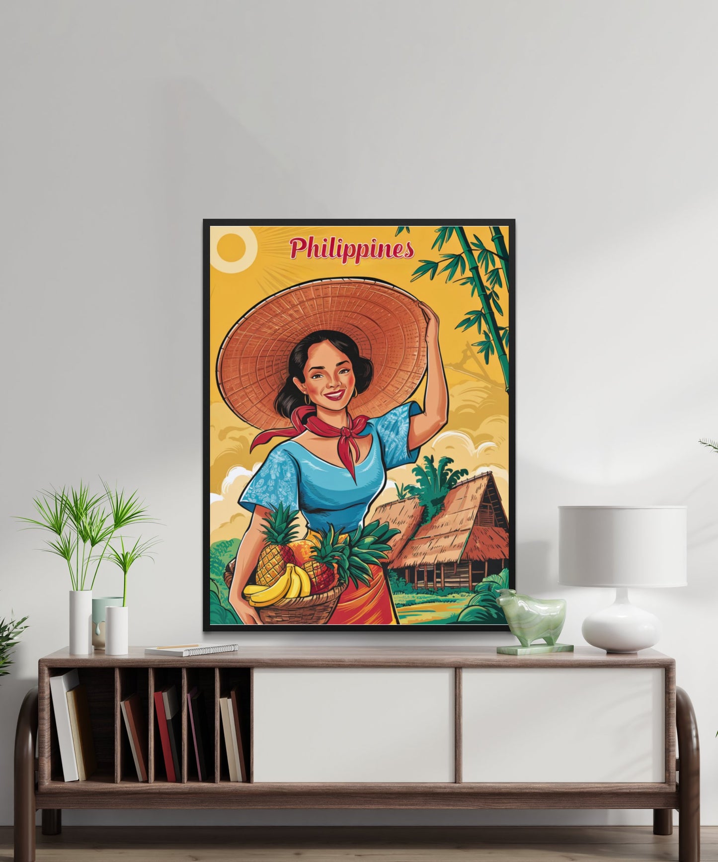 Philippines Vintage Travel Poster - Jewel of the Pacific