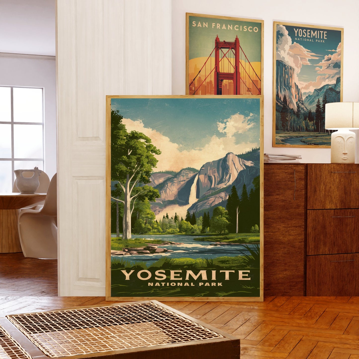 Yosemite Vintage Travel Poster - Iconic Beauty