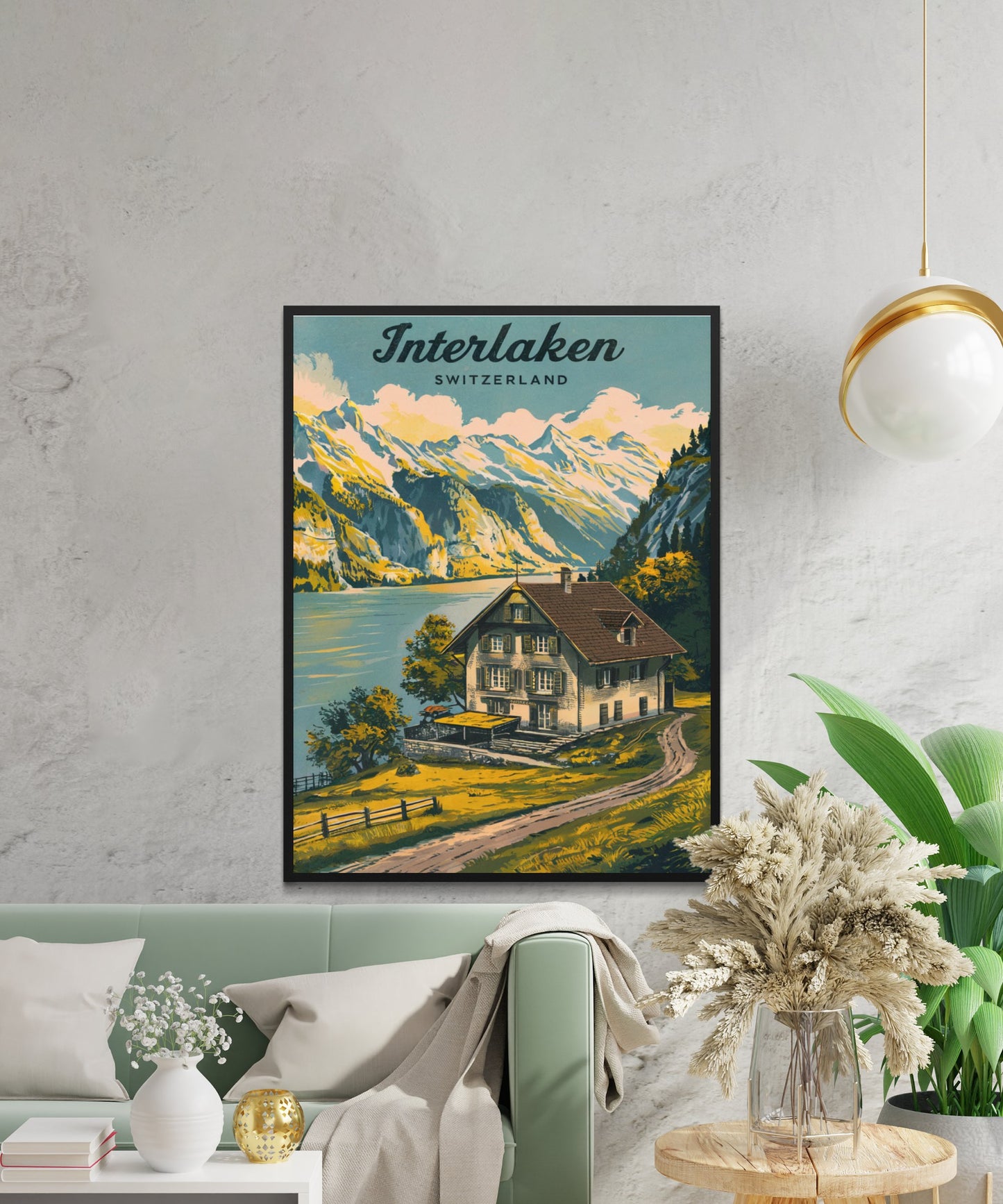 Interlaken Vintage Travel - Gateway to the Swiss Alps