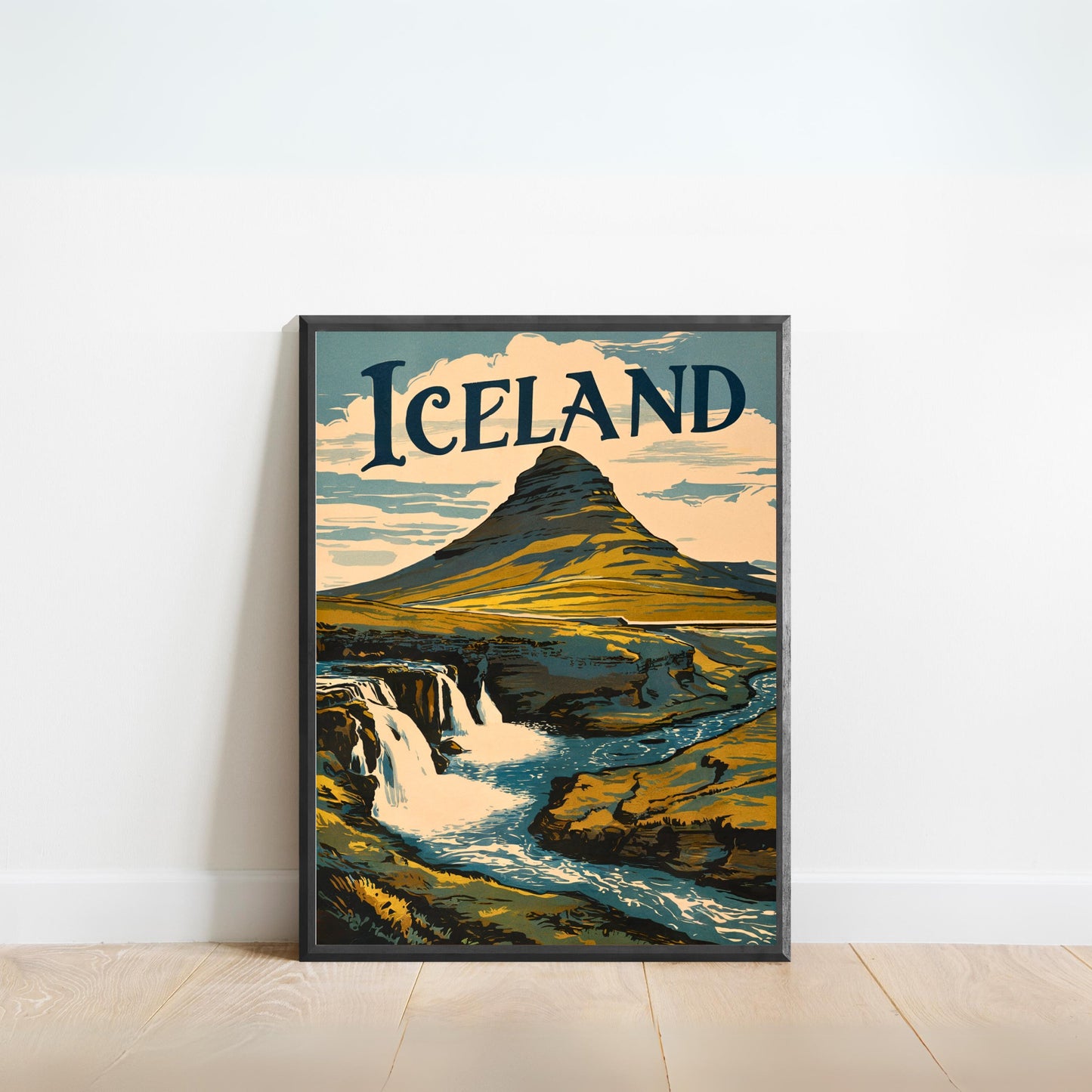 Iceland Vintage Travel - Timeless Land of Fire and Ice