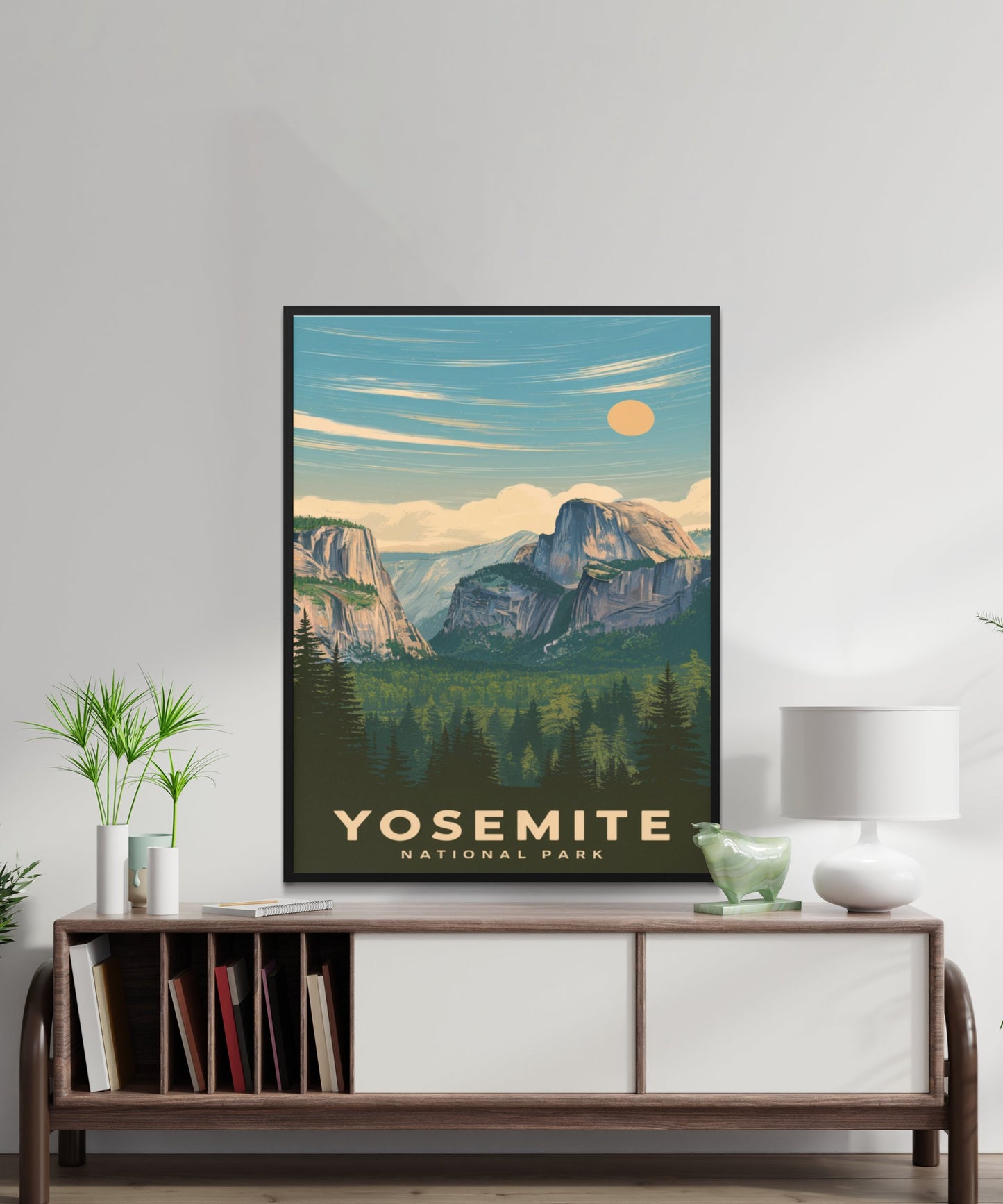 Yosemite Vintage Travel Poster - Majestic Wilderness