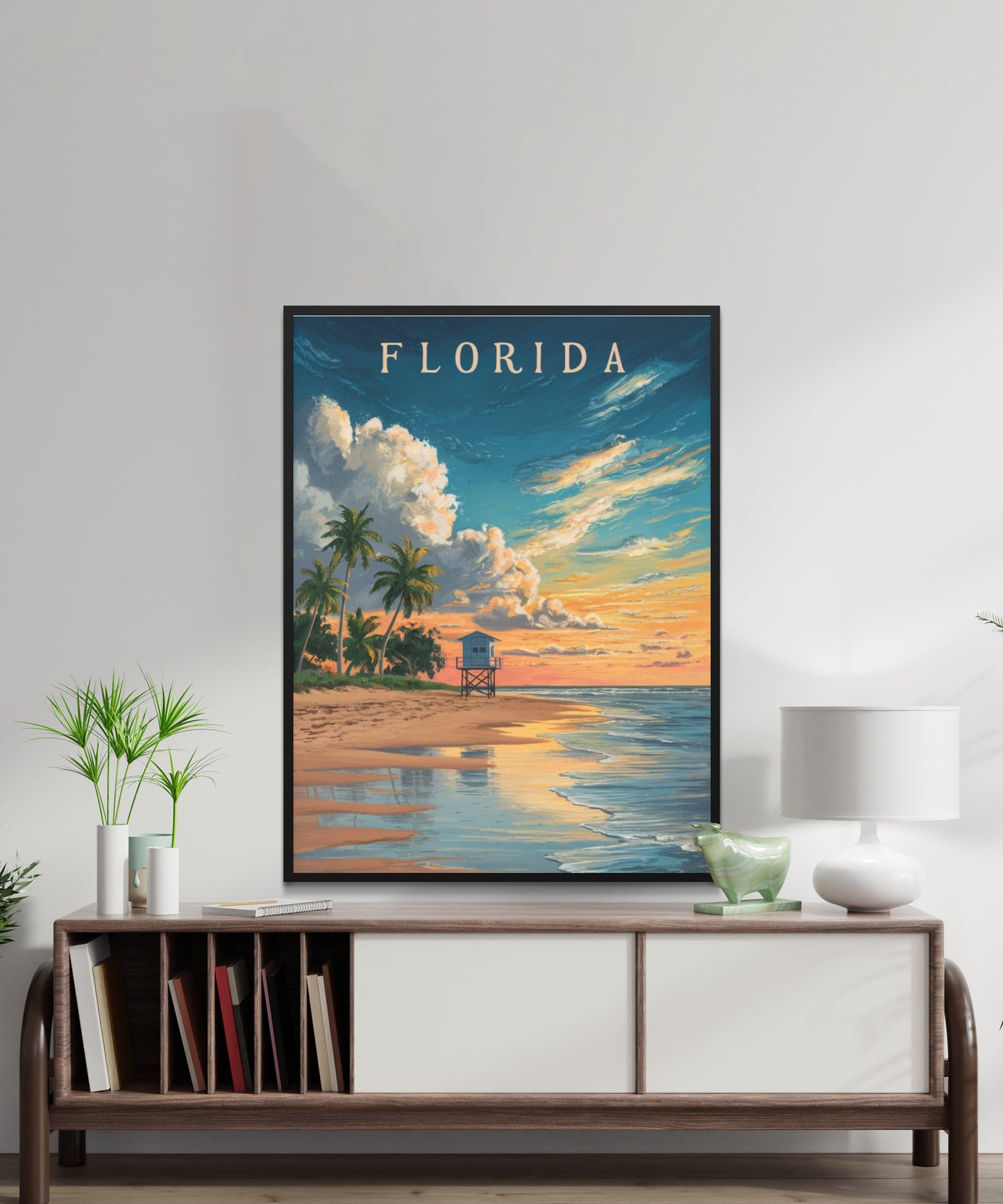 Florida Vintage Travel Poster - Dreamscapes